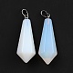 Synthetic Opalite Pointed Pendants(G-I314-02P-25)-2