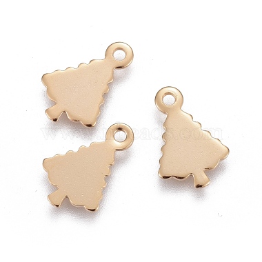 Golden Tree Stainless Steel Charms