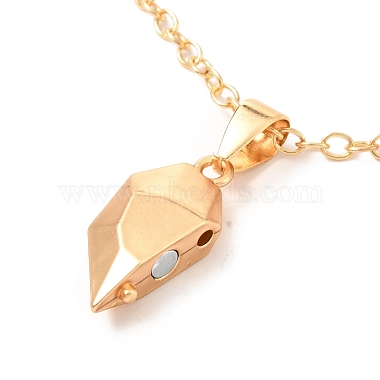 Наборы ожерелий с подвесками в форме сердца из сплава(NJEW-B081-08D)-4