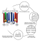 Sports Theme Iron Medal Hanger Holder Display Wall Rack(ODIS-WH0024-016)-4