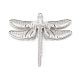Platinum Alloy Enamel Dragonfly Big Pendants(ENAM-J033-09P)-2
