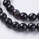 Natural Black Striped Agate/Banded Agate Beads Strands(G-G581-8mm-03)-3