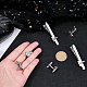 Alloy Cufflinks & Tie Clips Sets(AJEW-WH0886-09B)-3