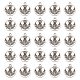 サニークルー チベット スタイル 合金 フラット ラウンド フラワー スコットランド アザミ ペンダント(FIND-SC0004-51)-1