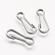 304 Stainless Steel Keychain Clasp Findings(STAS-F041-45)-1