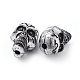 Antique Silver Plated Acrylic Beads(PLS111Y)-2
