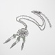 Iron Pendant Necklaces(X-NJEW-JN01342)-2