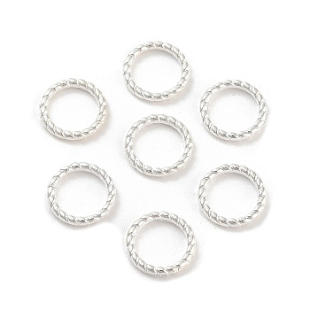 Alloy Pendants, Round, 9.5x1.5mm, Hole: 6.8mm