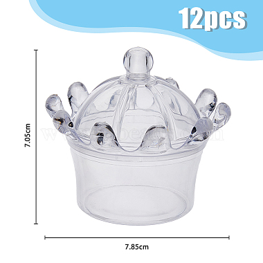 Crown Shaped Plastic Candy Box(AJEW-WH0033-08B)-2