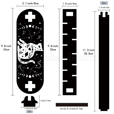 Wooden Crystal Display Shelf(DJEW-WH0048-008)-2