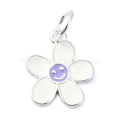 Silver Lilac Flower Sterling Silver Charms