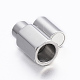 Гладкая 304 магнитная застежка из нержавеющей стали с клеевыми концами(STAS-H402-63P-5mm)-2