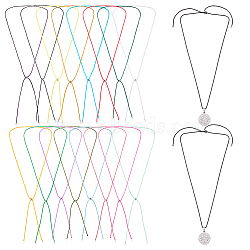 16Pcs Nylon Cords Necklaces Making, Mixed Color, 14.57 inch(37cm)(NJEW-PH01631)
