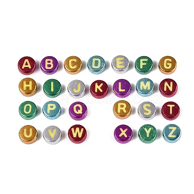 Plating Acrylic Beads(PACR-Q010-01)-1
