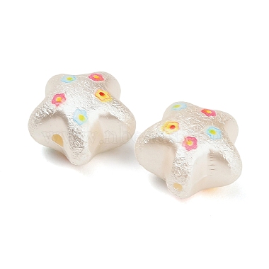Textured Opaque Acrylic Beads(AC-CBA36B6-09B)-2