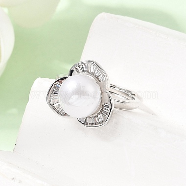 einstellbare messing micro pave zirkonia fingerringe(CU-CBABA66-03P)-3