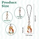 Alloy Enamel Mobile Strap(HJEW-SW00023-02)-2