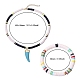 Stretch Bracelets and Pendant Necklace Jewelry Sets(SJEW-SZ0001-002)-8