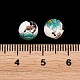 Floral Printed Porcelain Beads(X-PORC-Q199-8mm-17)-3