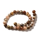 Natural Crazy Agate Round Bead Strands(X-G-M272-03-6mm)-4