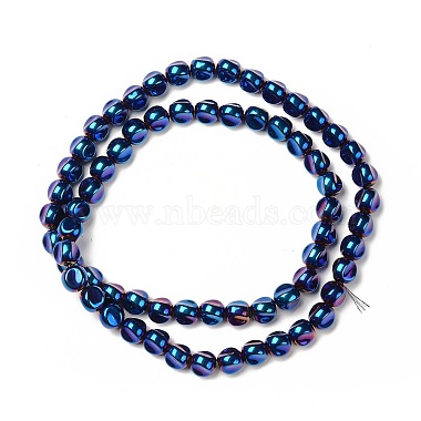 Electroplate Transparent Glass Beads Strands(EGLA-L044-C)-4