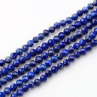 Natural Lapis Lazuli Beads Strands(X-G-K127-03F-3mm)-1