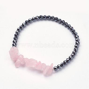 Natural Gemstone Stretch Bracelets(BJEW-JB02839)-2
