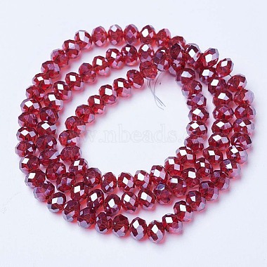 Electroplate Glass Beads Strands(EGLA-A034-T6mm-A06)-2