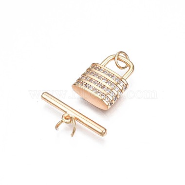 Brass Micro Pave Clear Cubic Zirconia Toggle Clasps(KK-S356-724-01)-4
