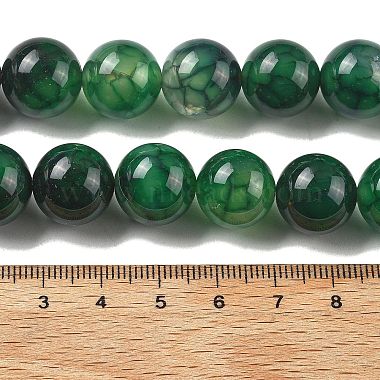 自然のドラゴン静脈はビーズストランド瑪瑙(G-A261-A03-14mm)-5