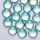 Transparent Spray Painted Glass Cabochons(GLAA-S190-013C-C03)-1