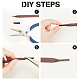 Elite 240Pcs 4 Colors DIY Shoelaces Head Repair(KK-PH0003-92)-6