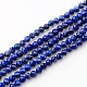 Natural Lapis Lazuli Beads Strands(X-G-K127-03F-3mm)-1