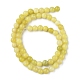 naturels de citron jade perles brins(G-G0003-C02-C)-3