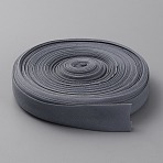 20M Cotton Polyester Ribbon, for Garment Accessories, Light Grey, 7/8 inch(22mm), about 21.87 Yards(20m)/Roll(OCOR-WH0090-036E)
