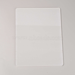 Acrylic Board, Flat Rectangle, Clear, 228x300x4.5mm(TACR-WH0010-01C)