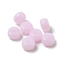 Opaque Acrylic Bead, Rondelle, Plum, 8x5mm, Hole: 1.6mm(OACR-H037-03L)