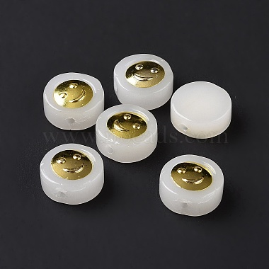 Transparent Spray Painted Glass Beads(GLAA-I050-15C)-2