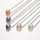 316 Surgical Stainless Steel Pendant Necklaces(NJEW-JN01601)-1