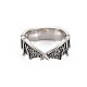 Double Wing Open Cuff Ring(RJEW-S038-232)-1