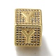 Brass Cubic Zirconia Beads(KK-Q818-01Y-G)-1