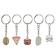 Bear/Cat/Food/Cloud Resin Keychain(KEYC-JKC00650)-1