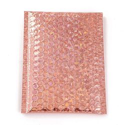 Laser Film Package Bags, Bubble Mailer, Padded Envelopes, Rectangle, PeachPuff, 24x15x0.6cm(OPC-P003-01B-09)