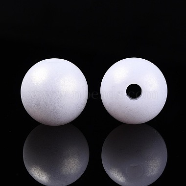 ゴム風の虹色の不透明アクリルビーズ(MACR-T010-16mm-08-01)-2