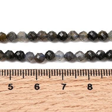 Natural Iolite Beads Strands(G-G343-B01-4mm)-5