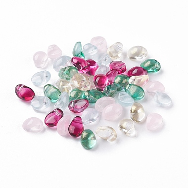 Glass Top Drilled Beads(MRMJ-Q087-008)-2