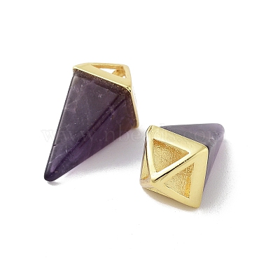 Natural Amethyst Pendants(G-A222-02G-03)-2