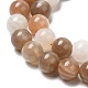 Natural Multi-Moonstone Beads Strands(G-J157-8mm-06)-2