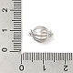 Rhodium Plated 925 Sterling Silver Magnetic Clasps(STER-G038-13P)-3