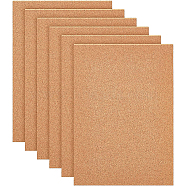 Cork Sheets Plain, for DIY Craft Kitchen Pads, BurlyWood, 29.7x21x0.1cm(DIY-BC0011-89)